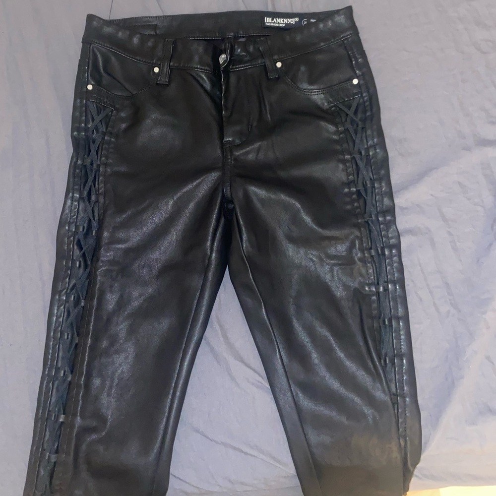 Leather pants